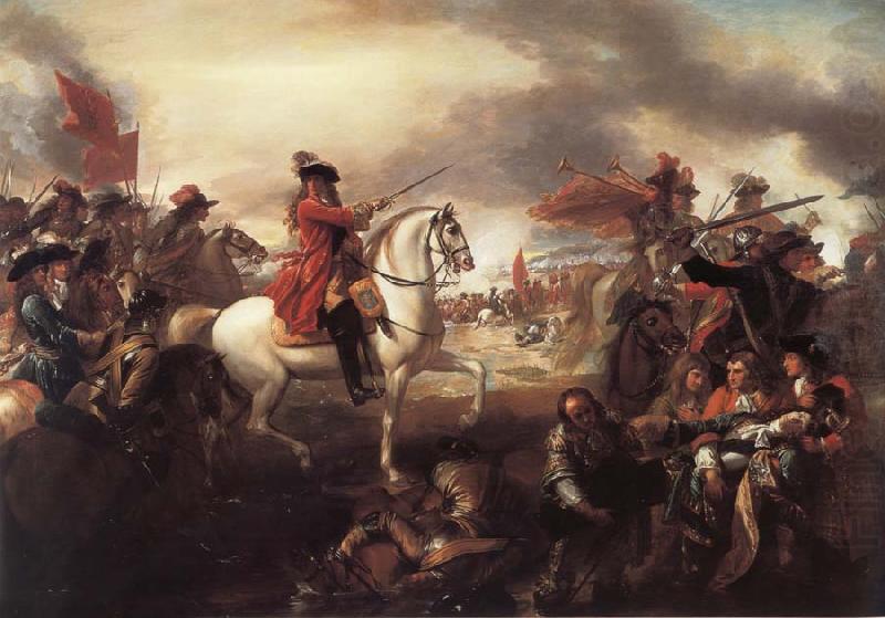 Benjamin West The Battle of the Boyne china oil painting image